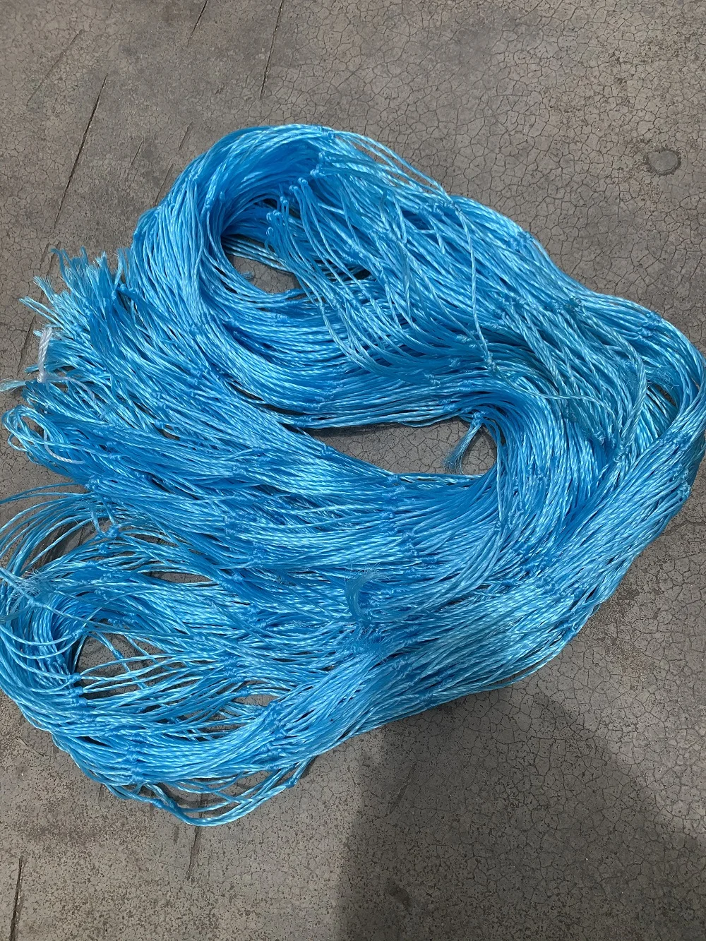 Yufeng customized 220Dx360ply double knot Polyethylene knotted fishing net High-density polyethylene HDPE fishing net