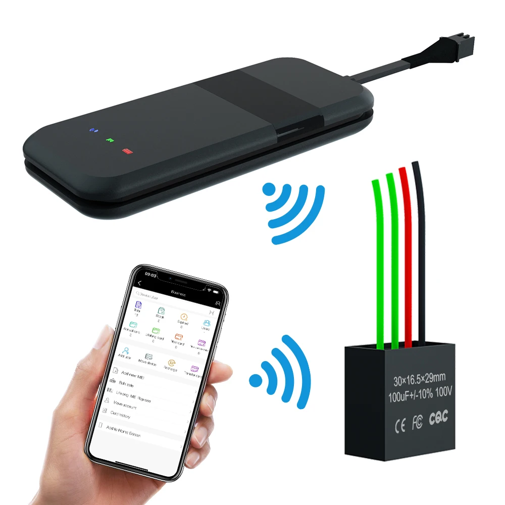 Anti-theft car financial insurance use vehicle GPS tracker with immoblizer and ghost relay