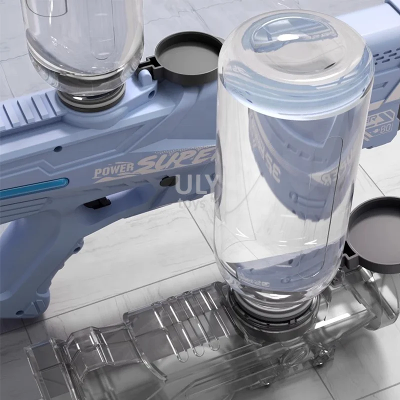 350ML water bottle electric high speed continuous automatic water suction toy water gun  Best Summer Beach Toys