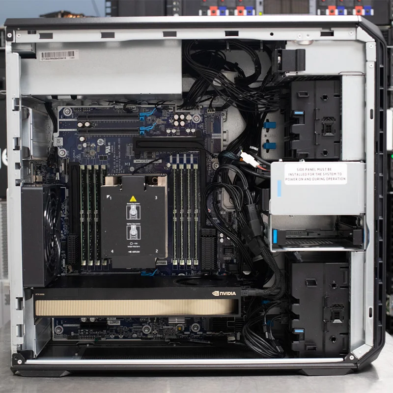 High Performance HP Z6 G5  Desktop Workstations Intel Xeon CPUs Processor 1TB SSD+1TB Hard Disk With Memory Card