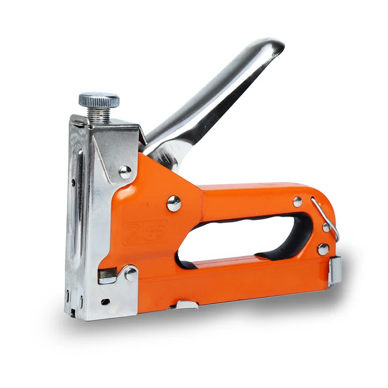 High Quality Hand Easy Triple U-Shaped Code Nail Gun Woodworking Upholstery Gas Nail Gun Shooter Action Nail Gun