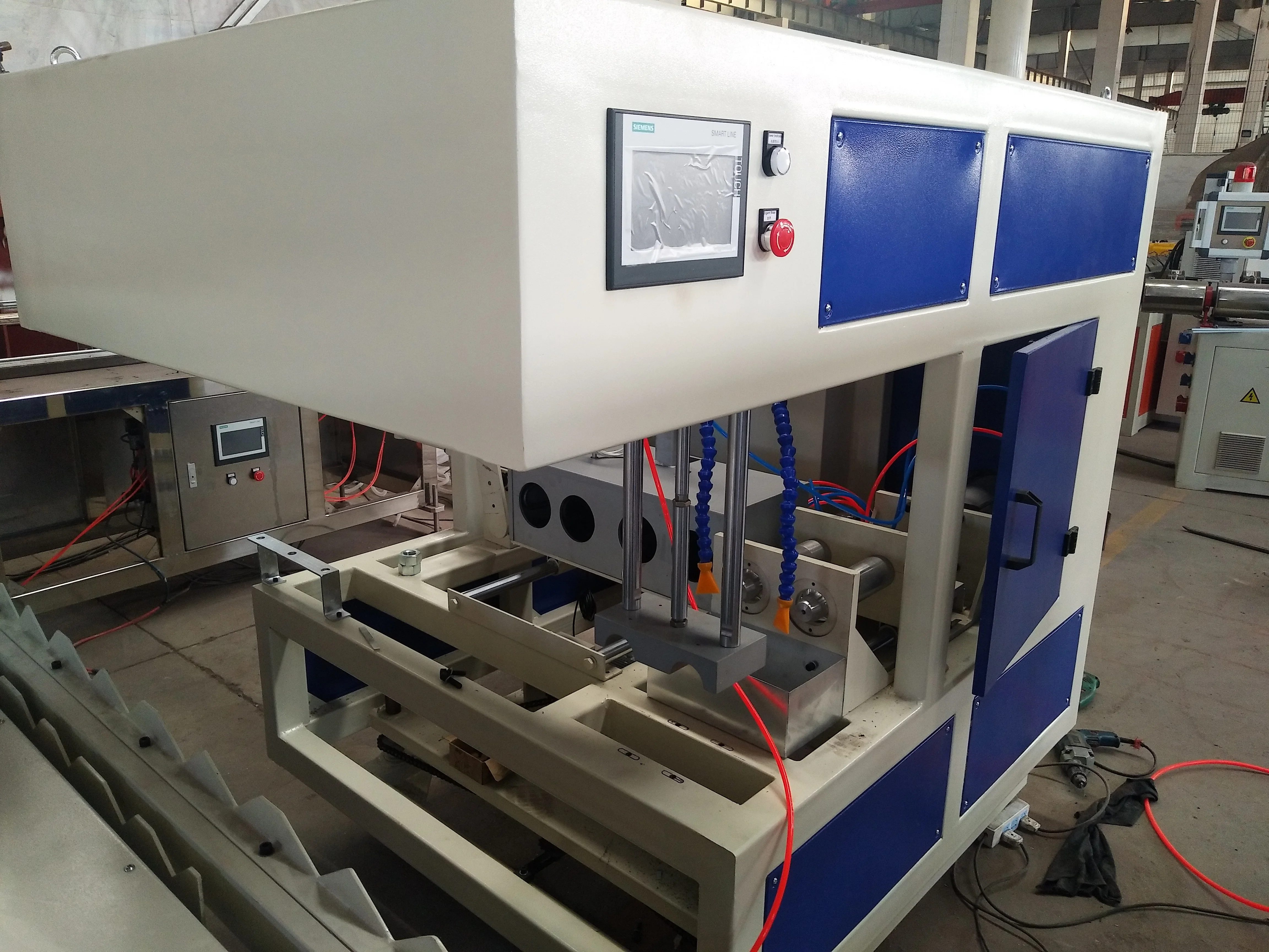 
Rectangular Type Plastic Pipe Belling Machine 