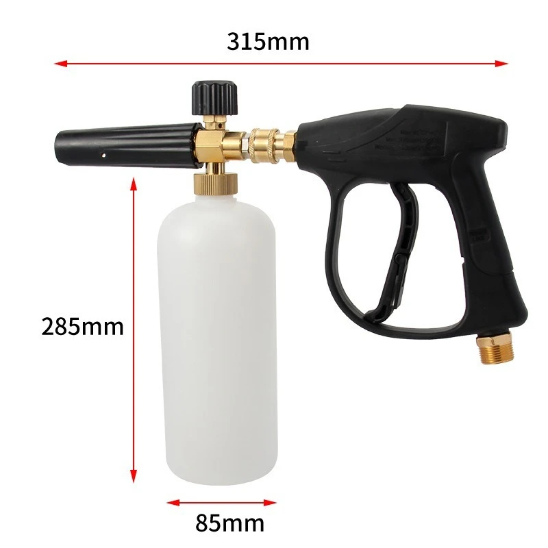 Lingzhen High Pressure Car Cleaning washing spray water Gun  aluminium Plastic garden Pressure Washer Kit