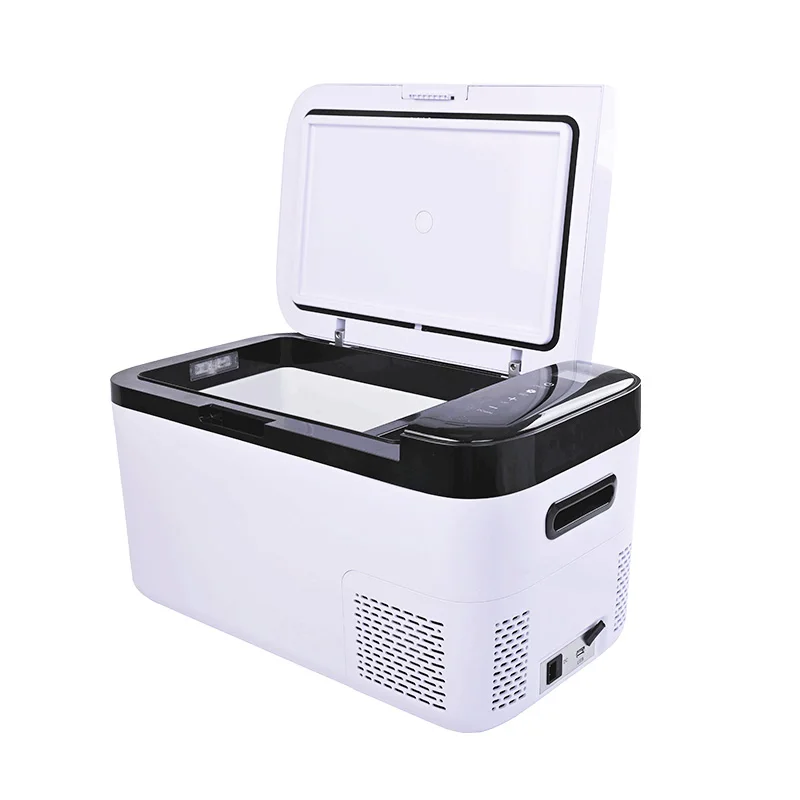 25L 12v electric car refrigerator mini car refrigerator   car freezer for camping