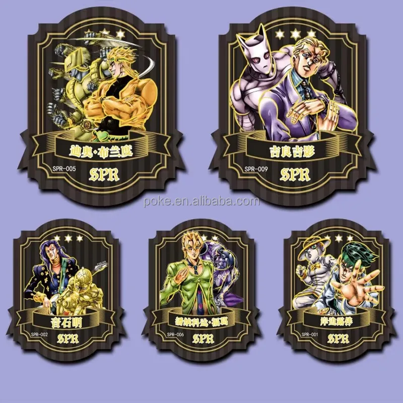 Оптовая продажа коллекционная карточка JoJo для странных приключений ACG TCG CCG Booster Box Подарочные игрушки хобби аниме JOJO причудливые приключенческие открытки
