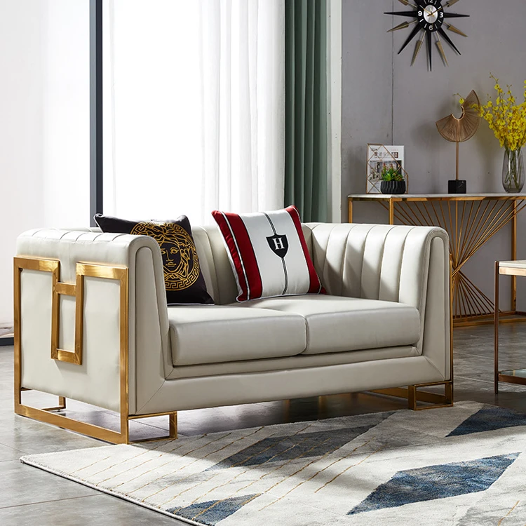 
Living Room Furniture 3+2+1 Seat Chesterfield Velvet leather Sofa Set 