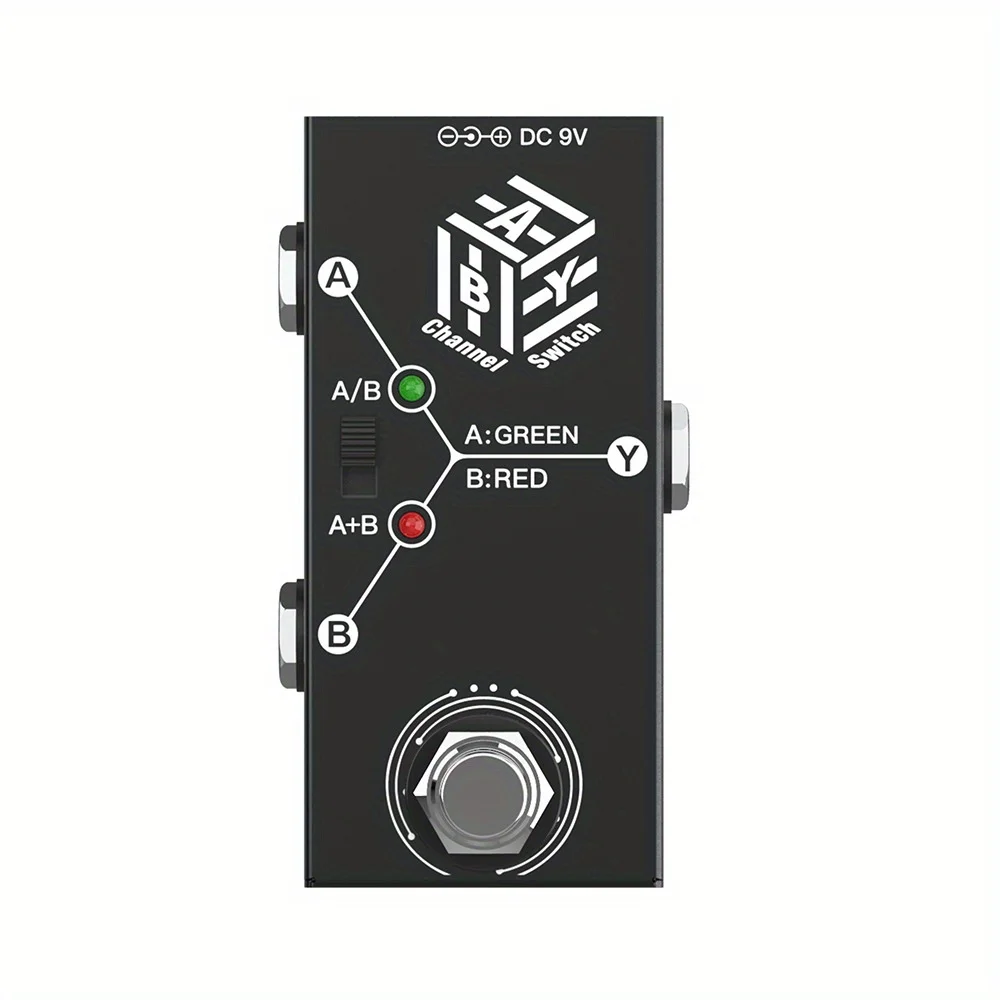 New Guitar Effect Tool Aby Box Type Circuit Selector Bass Effect Pedal Single Anti Slip Bracket
