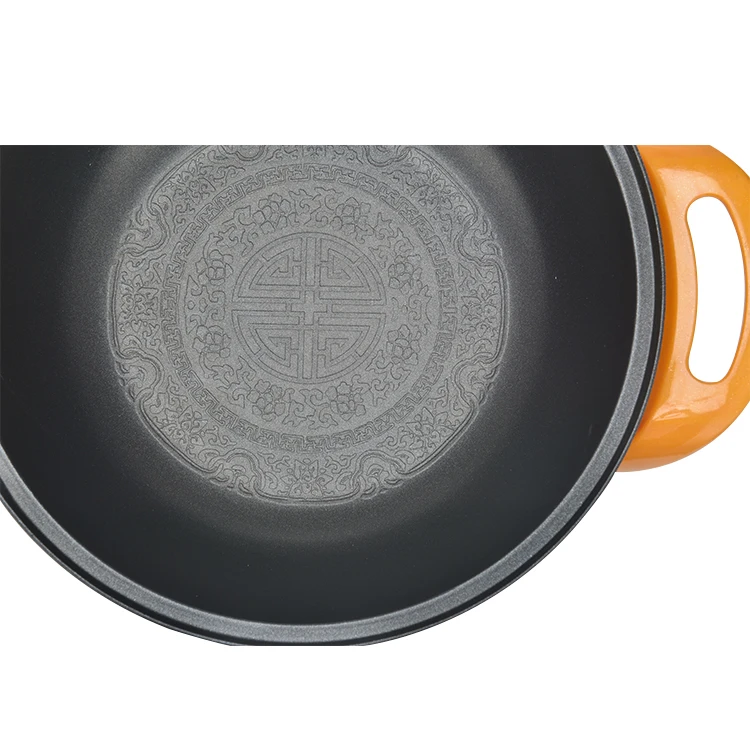 Realbei AL-6056 widely used superior quality alloy wok pan wok fry pan