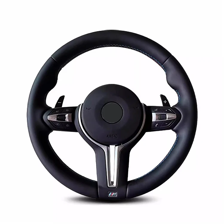 Custom Full Leather Steering Wheel BMW 1 2 3 4 5 6 7 Series X1 X3 X4 X5 X6 Series M Series E90 E92 E93 E70 E71 Sports M4 M2