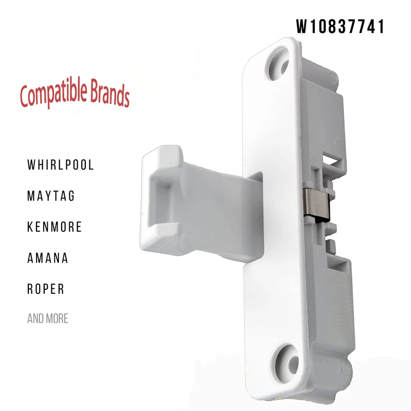 W10837741 белый шайба крышкой Strike совместим с Whirlpool Кен-более Maytag заменяет AP5988753 PS11726338 W10714899 W10837741VP