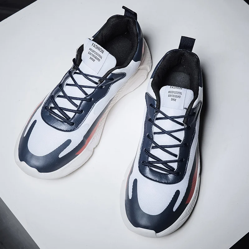 Hot sale lightweight flat men sports shoes mens sneakers