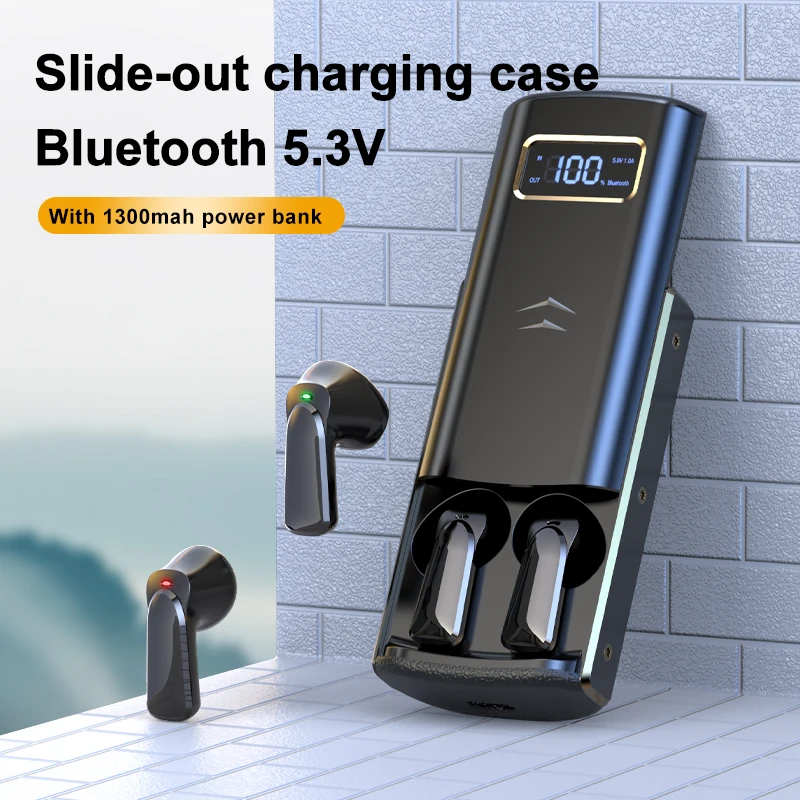 Hot Sale Fashion Wireless Stereo TWS Gaming Smart Earbuds Low Latency Wireless Headphones BT 5.3 Mobile Phone Gaming Earphones