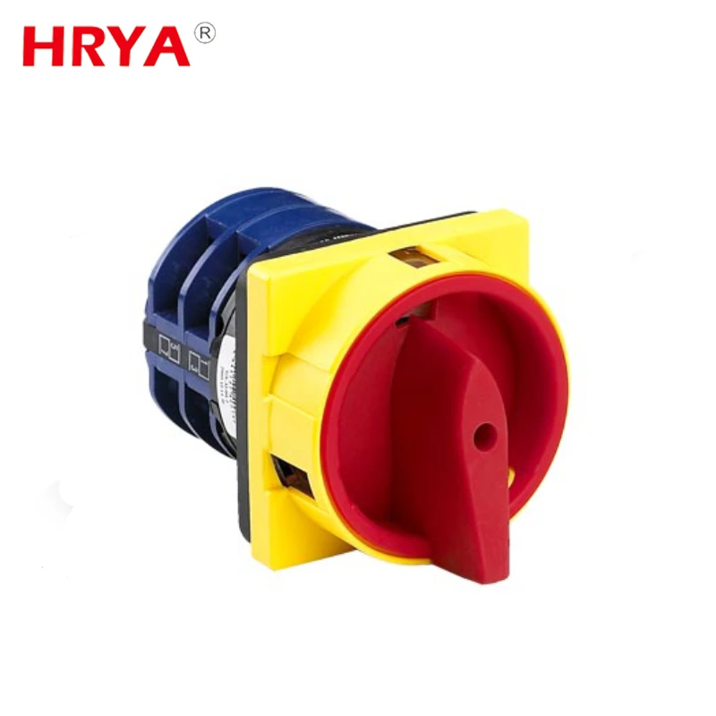 Switching voltmeter, camera switch, main electric rotary switch