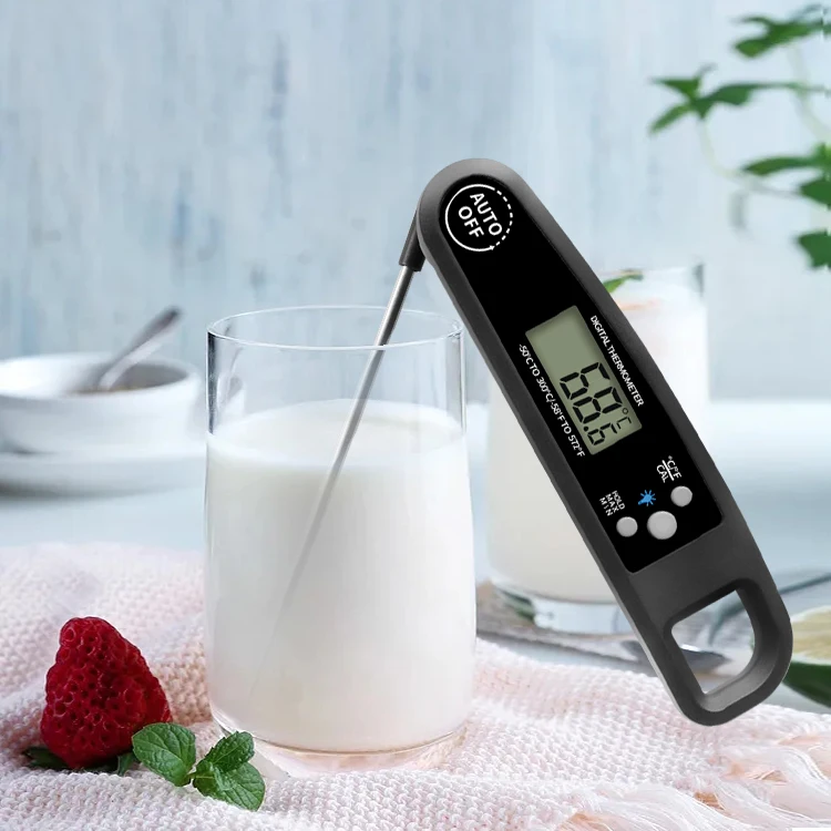 Digital Instant Read Food Thermometer Meat Thermometer With Backlight LCD Display For BBQ Cooking