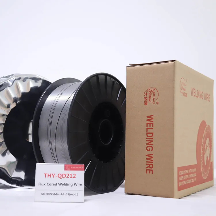 Тяньцзинь мост Cr Mo легированная сталь газовая защита покрытия сварочная порошковая проволока THY-QD212