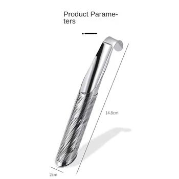 YY8506 Custom Wholesale Promotional Gift pipe shape stainless steel 304 loose leaf tea infuser stick filter Custom packaging