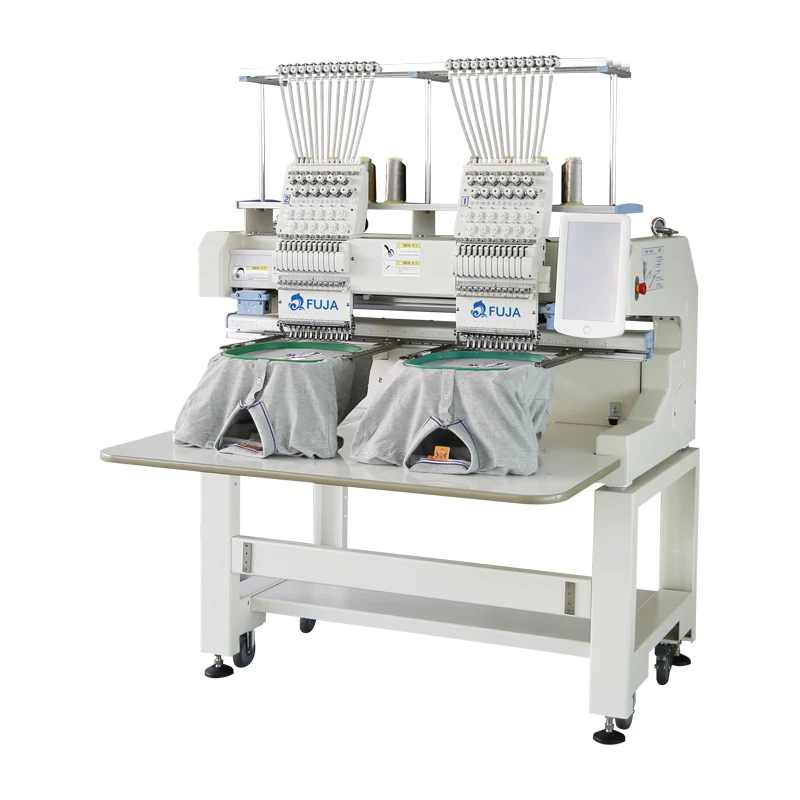 Top Selling Computer Hat Chenille Leather FUJA Embroidery Machine
