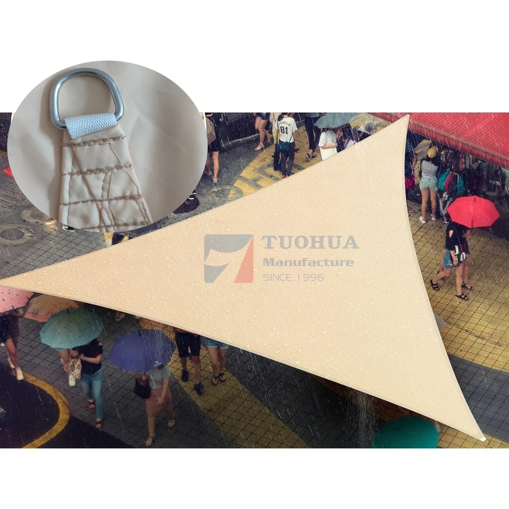 Heavy Duty Outdoor Garden Triangle Square Rectangle Commercial Waterproof Sun Shade Sail
