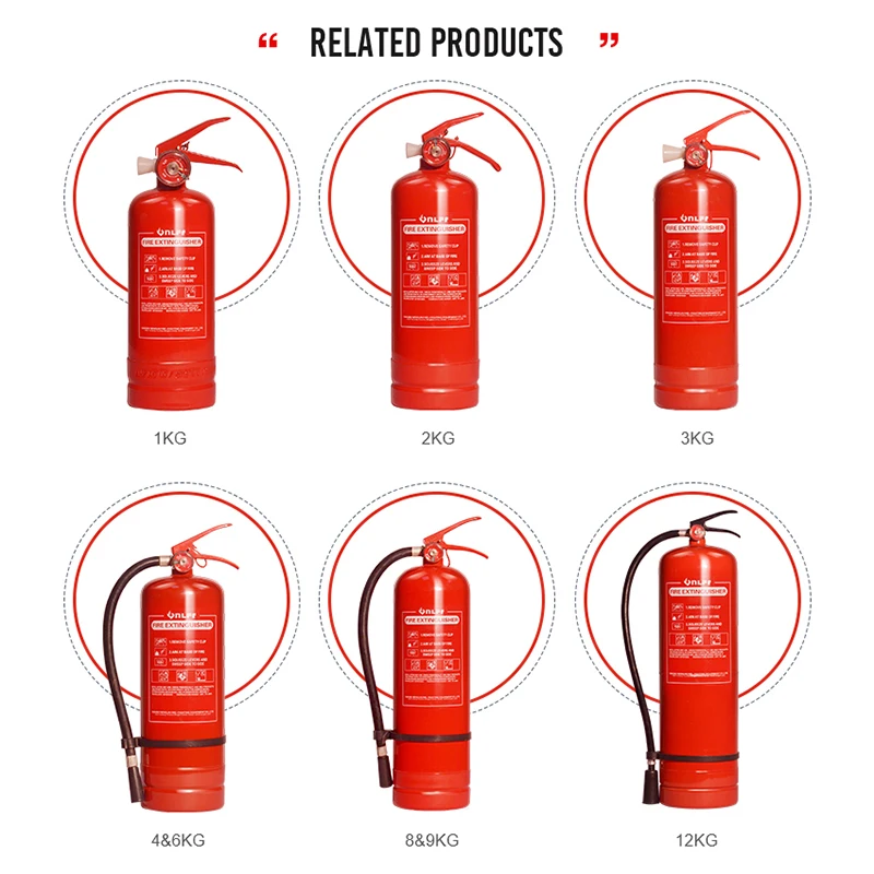 hot sale portable high quality brass valve steel cylinder MAP 90% 1kg 2kg 4kg 6kg 9kg abc dry powder fire extinguisher