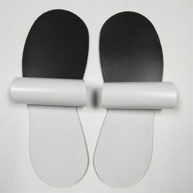 EVA Foam Black Disposable Slippers SPA Slippers for Hotel Travel