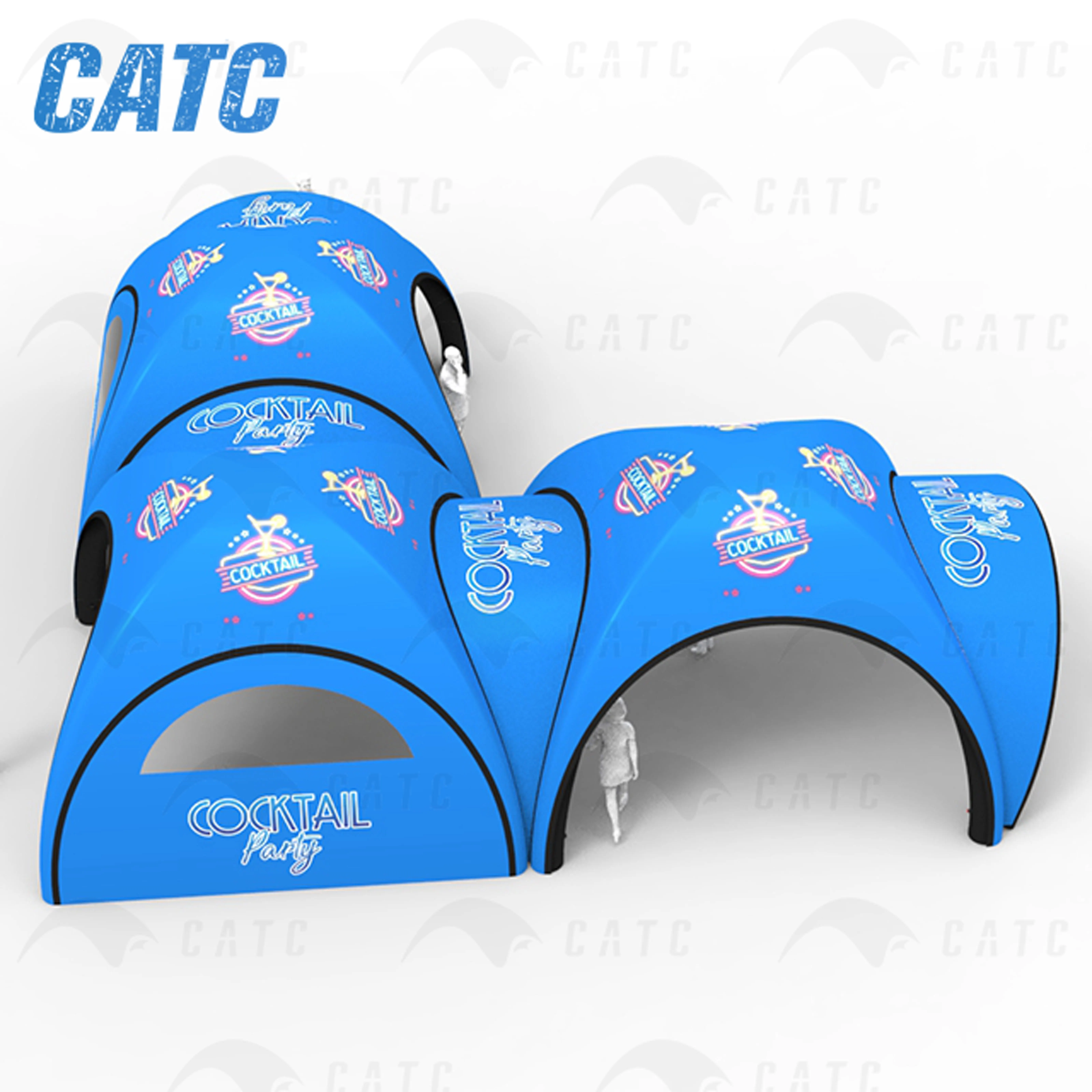 CATC PVC Advertising Inflatables Tent for Outdoor Event Commercial Sale Model Inflatable Marquee Trade Show Tenda