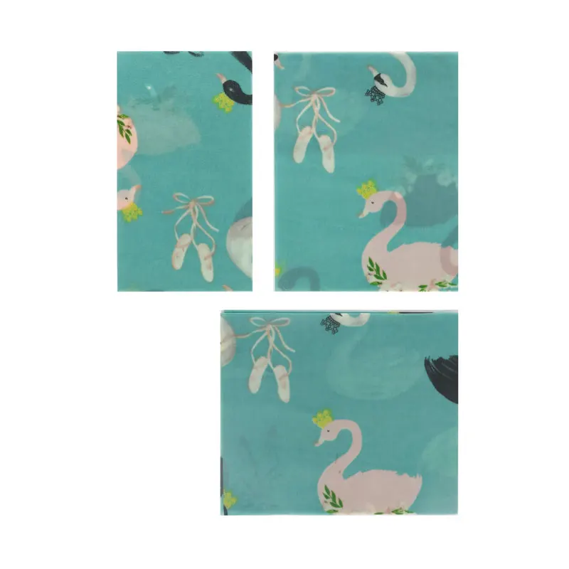 Eco-friendly custom organic natural beeswax reusable food wrap