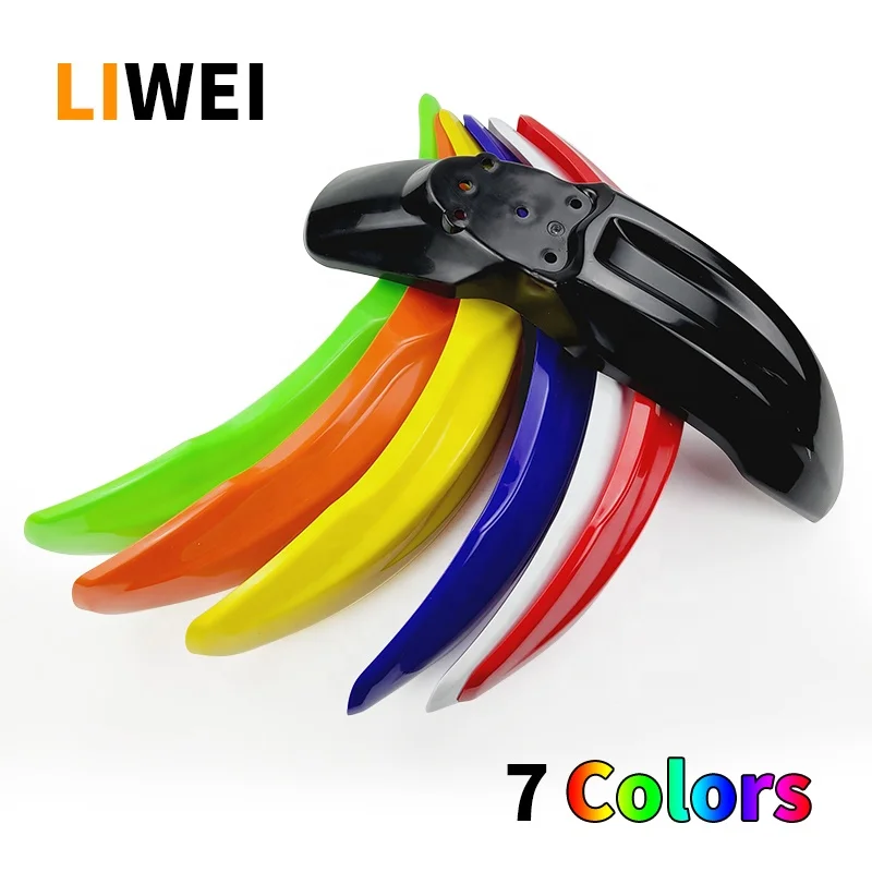 Переднее Брызговики для мотоцикла, переднее крыло, пластиковая крышка для стиля CRF70, для питбайка, 150 куб. См, 160 куб. См