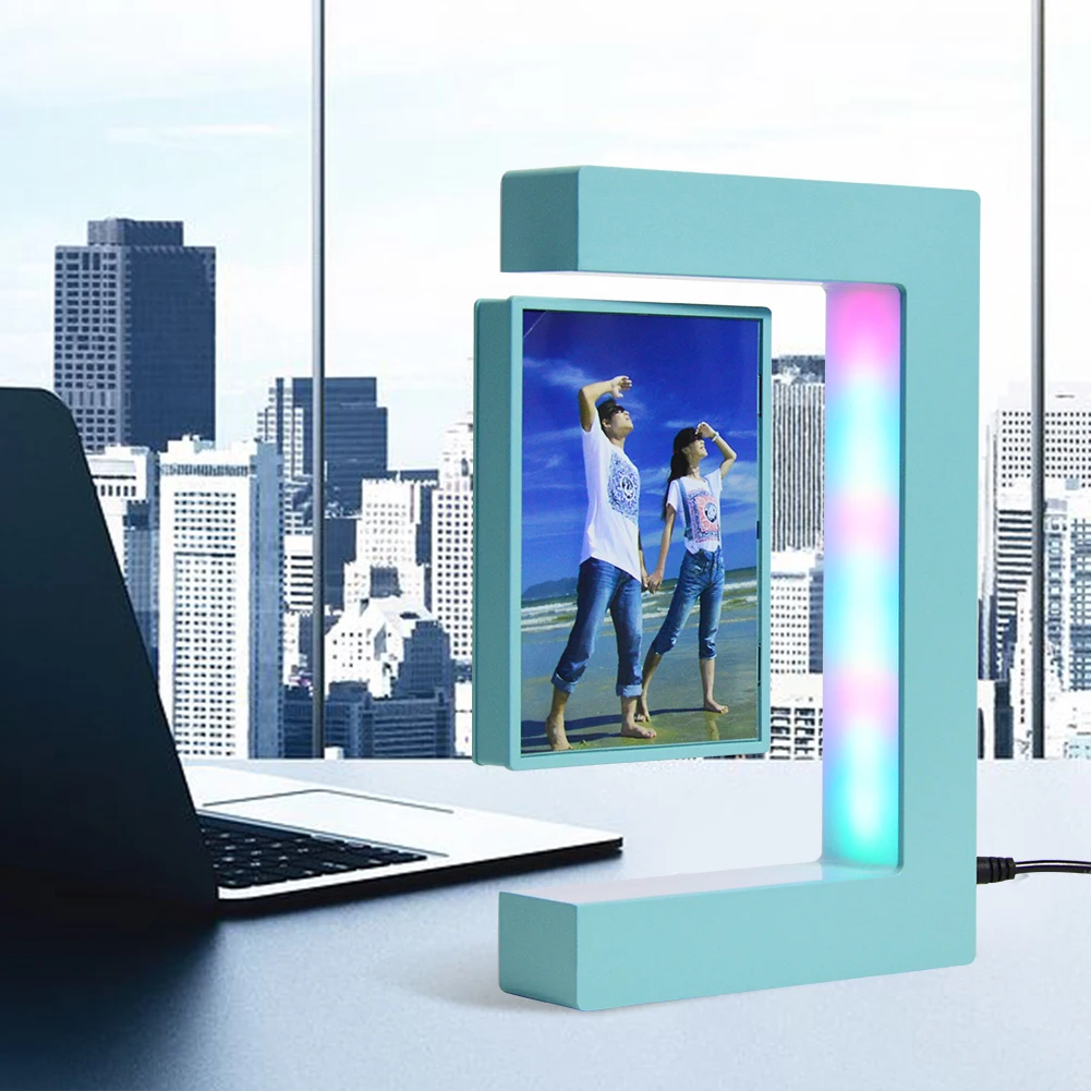 Factory Magical Magnetic Large Suspension Floating Membrane Floating Picture Frame for Home Office Decoration