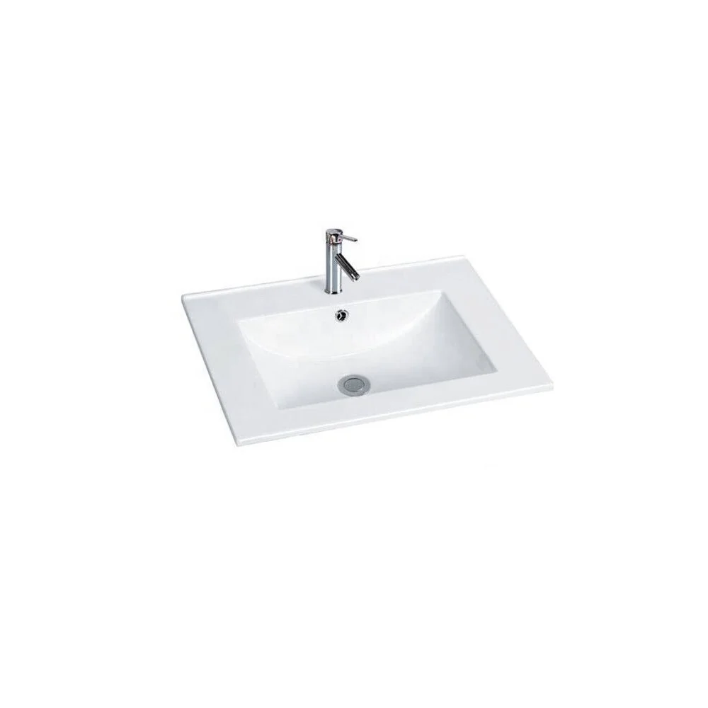 Chaozhou bathroom vanity ceramic above mount sink, lavatory thin edge luxury cabinet basin