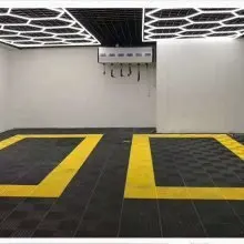 Best price garage floor tiles 40 cm modular interlocking floor mat for 4s shop exhibition shop