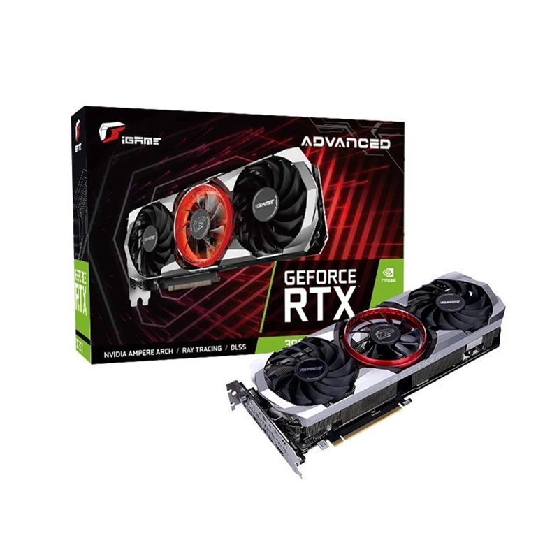 Лидер продаж, видеокарта VGA igame RTX 3090 Advanced OC 24G, видеокарта для компьютерных игр vga rtx3090 rtx3080 rtx3070 rtx3060