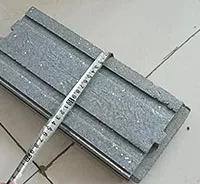 Insulated concrete forms Buildblock of ICF system 35 type thickness