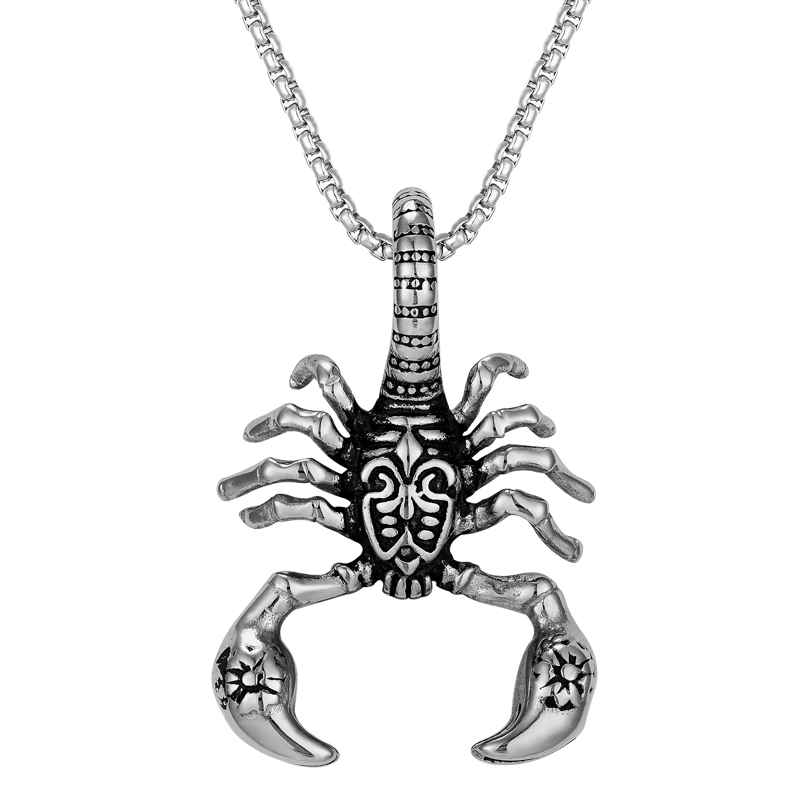 Scorpion Pendant Trendy Products 2022 New Arrivals Hip Hop Stainless Steel Jewelry 18k Gold Scorpion Pendant