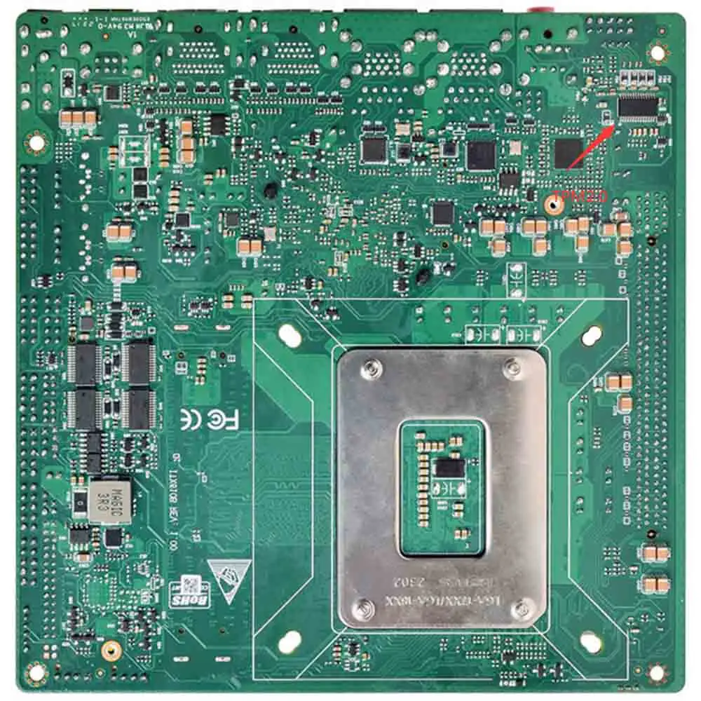 B610TP LGA1700 12th Alder Lake-S/13th gen Raptor Lake-S series TDP65W 2*DDR5 2*HDI 2*DP eDP/LVDS 2*LAN PCIe4.0x16 4*COM GPIO TPM