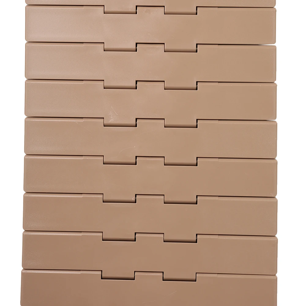 Custom 821K POM Plastlink Conveyor Belt 820 Anti-static Single Hinge Straight Slat Top Chain slat top chain belt