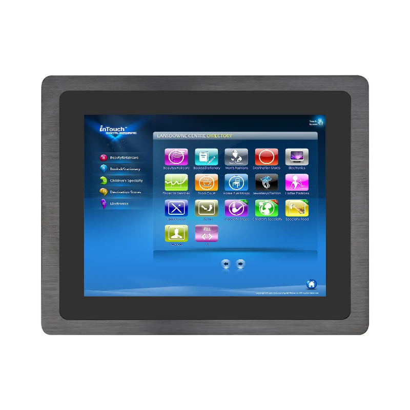 7 10.1 11.6 12.1 18.5 19 21.5 inch Embedded  Full IP65 industrial open frame capacitive Resistive Industrial touchscreen monitor