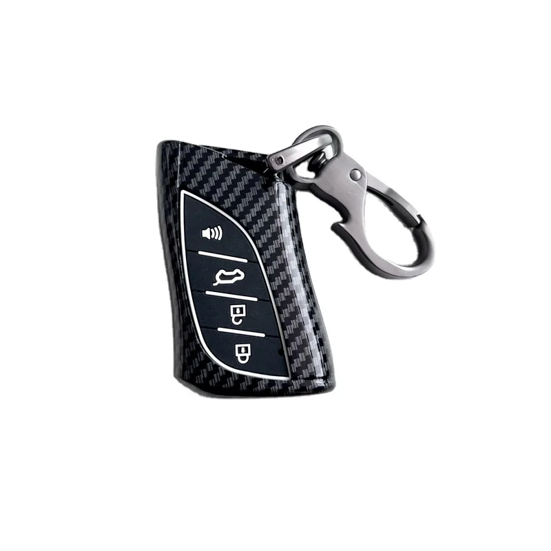 Car Key Cover Fob Case Key holder fit for Lexus RXES250 ES350 Nx200t GS350 GS450 NX300 ES300H GS430 GS300 IS350 IS250-4-Buttons
