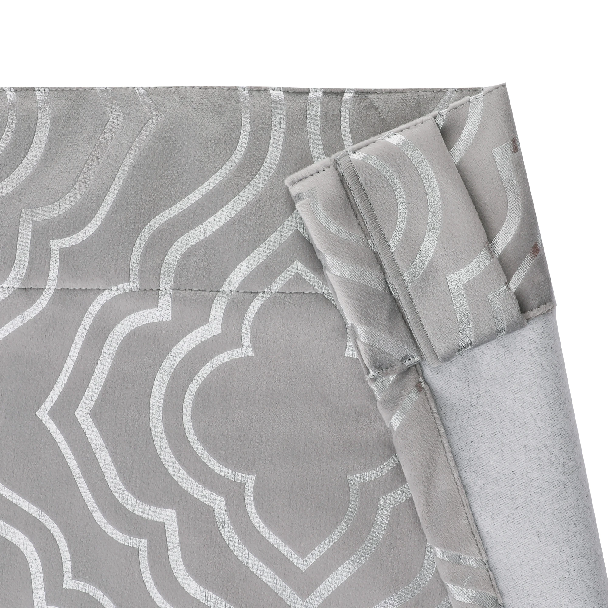 OWENIE curtains with full shading bedroom living room balcony sun protection thermal insulation gray simple rear strap style