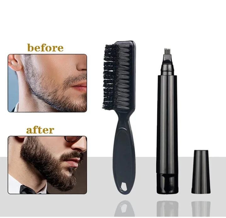 Beard Pencil Filler for Men Waterproof Beard Filling Pen