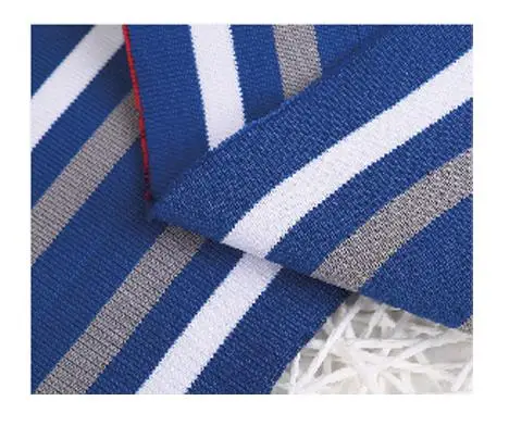 
Zhongchao customized Eco-friendly polyester knitted fabric rib 