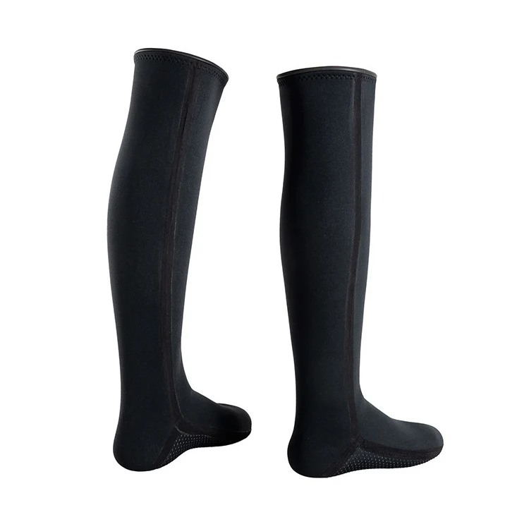 Diving Neoprene Long Waterproof Sock Covers Spearfishing Beach Shoes 3mm Long Beach Diving Socks