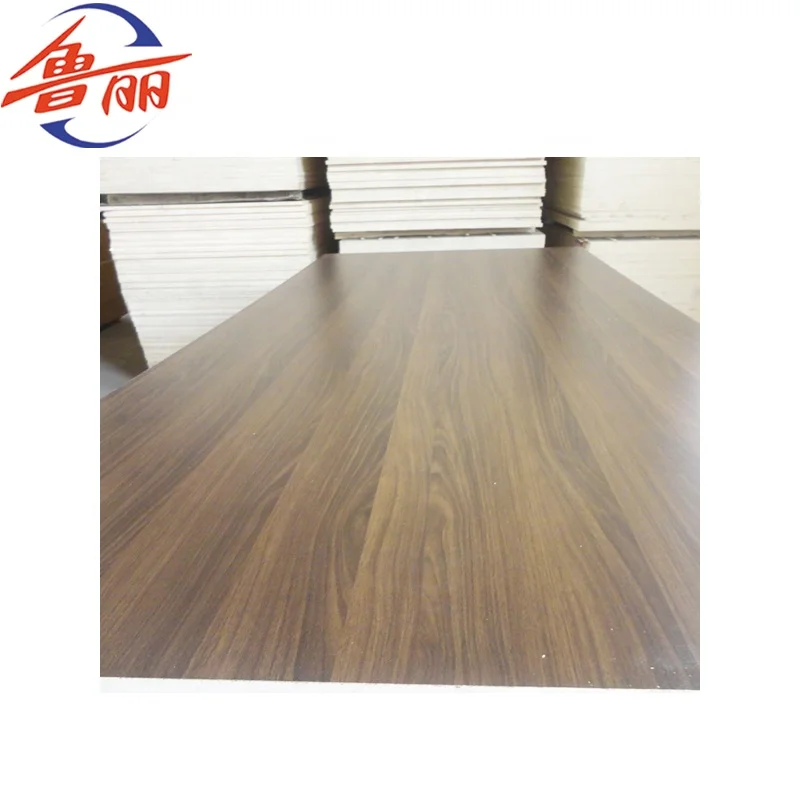 
Mahogany melamine MDF from China 