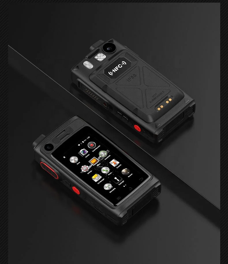 Android smart phone  SOS GPS 4G public network POC intercom recorder mobile phone PTT one-key long range walkie talkie