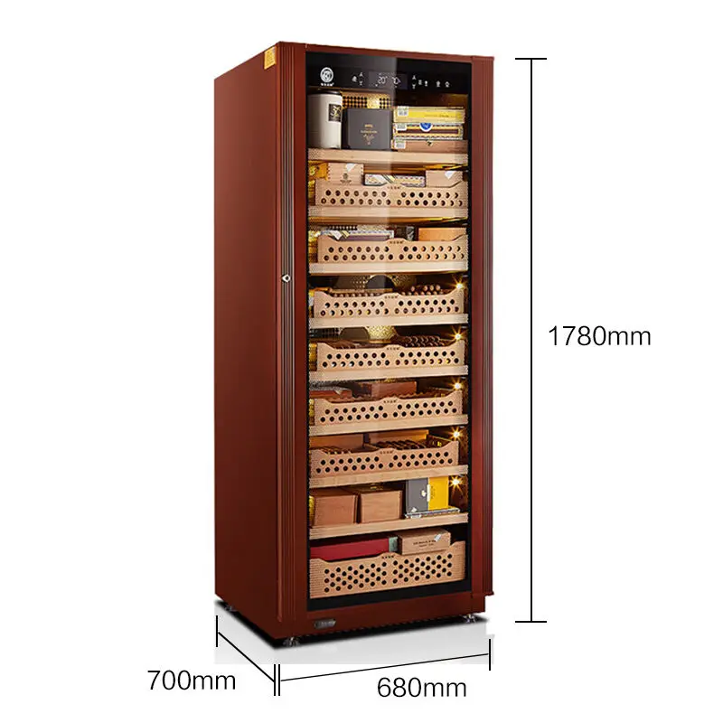  Сделанная на заказ дверь высокого класса США сигары humidor cedro che