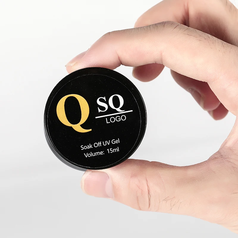 Soak off  buildering nail extension uv gel lacquer acrylic gel 15 color private labeling gel