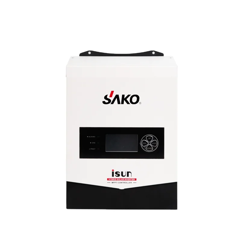 Китай (материк) SAKO ISUN 2KW низкочастотный инвертор с чистым синусом Большой Трансформатор внутри солнечный инвертор со слежением за максимальной точкой мощности, 2KW 24V с зарядным устройством
