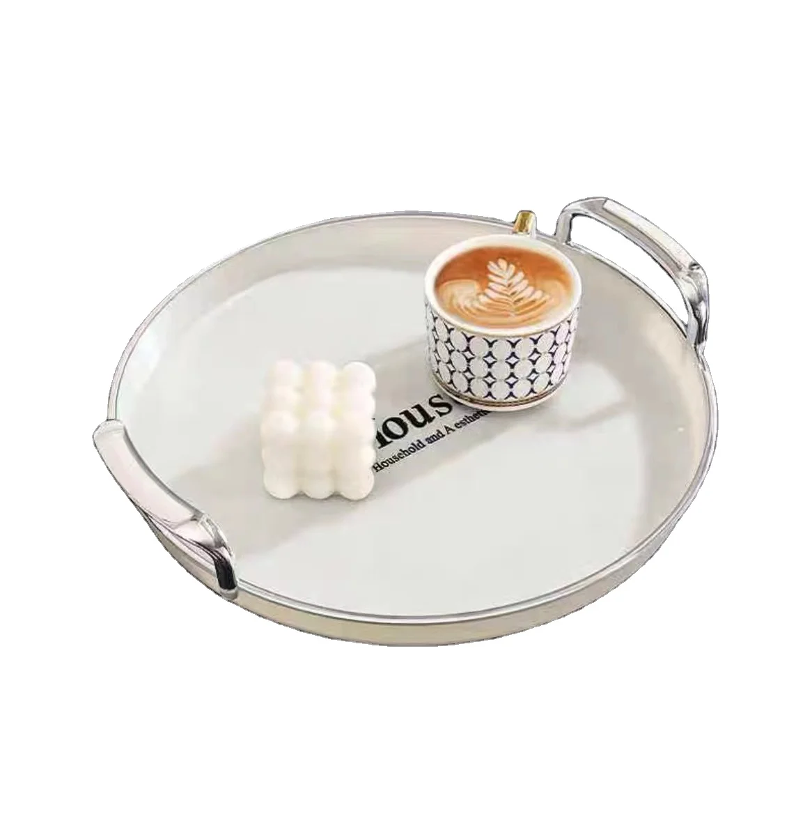 Round Fruit Basket Tray for Kitchen Counter Plastic Fruit Plate Vegetable and Fruit Bowl Tray for Kitchen Counter