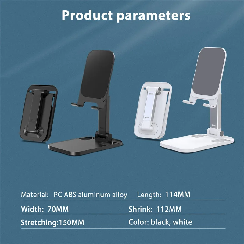 Phone Holder For Iphoned 11 12 13 Pro Max Desktop Foldable Mobile Stand Tablet