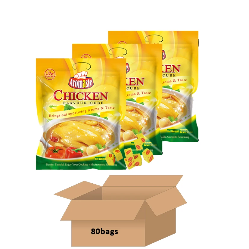 4g Chicken Flavor Mixed Spices Seasoning Cube for Africa Market