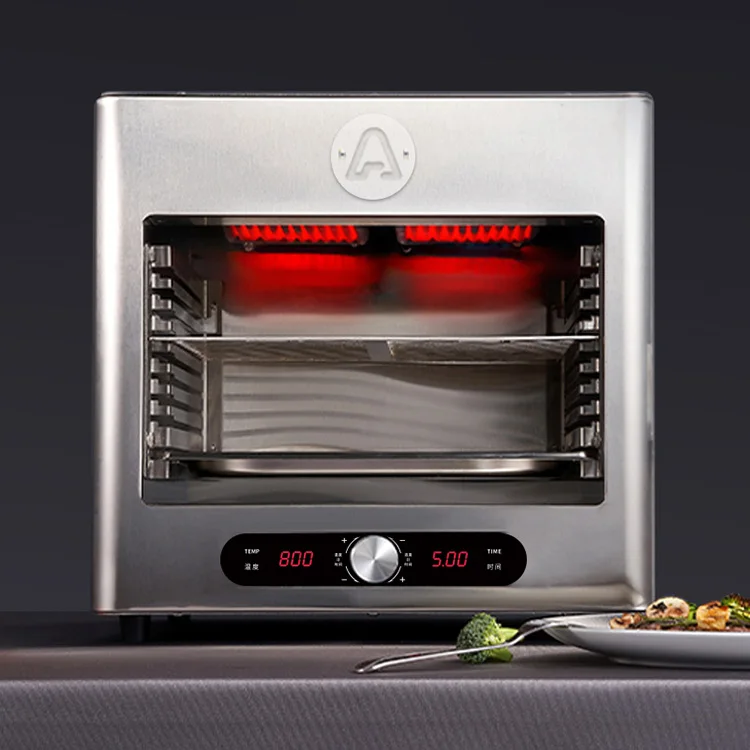 800 degree high temperature commercial electric oven fully automatic frying steak machine steak grill